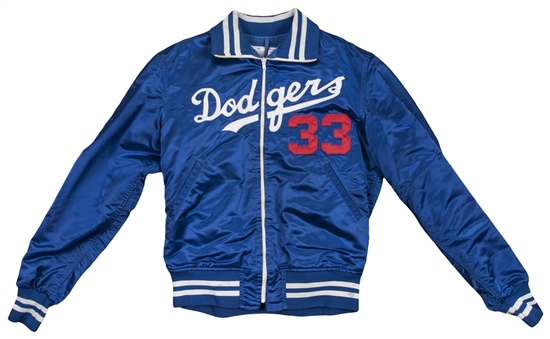 Kareem Abdul-Jabbar Personalized Los Angeles Dodgers Jacket (Abdul-Jabbar LOA)